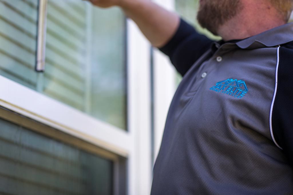 Window Cleaning Close Up