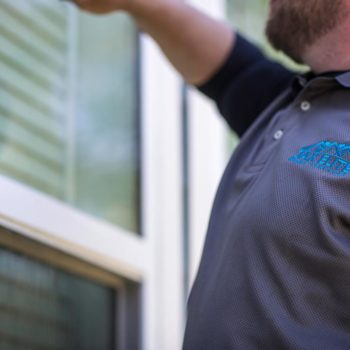 Window Cleaning Close Up