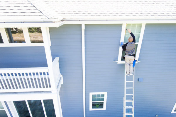 Second Floor Window Washing